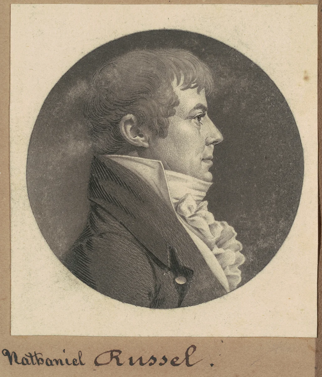 Russell by Charles B. J. Févret de Saint-Mémin, print, 1809
