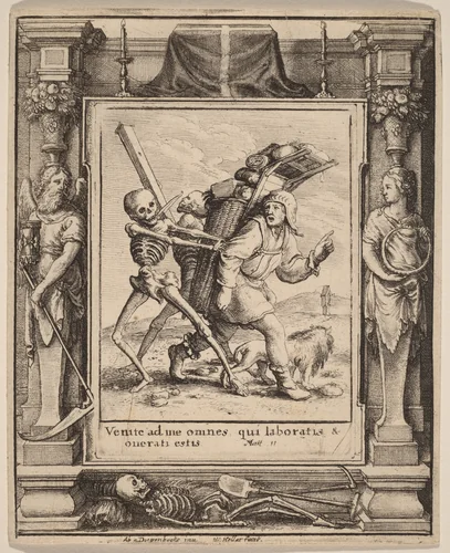 Peddler by Wenceslaus Hollar
Hans Holbein the Younger
Abraham van Diepenbeeck, print, 1651