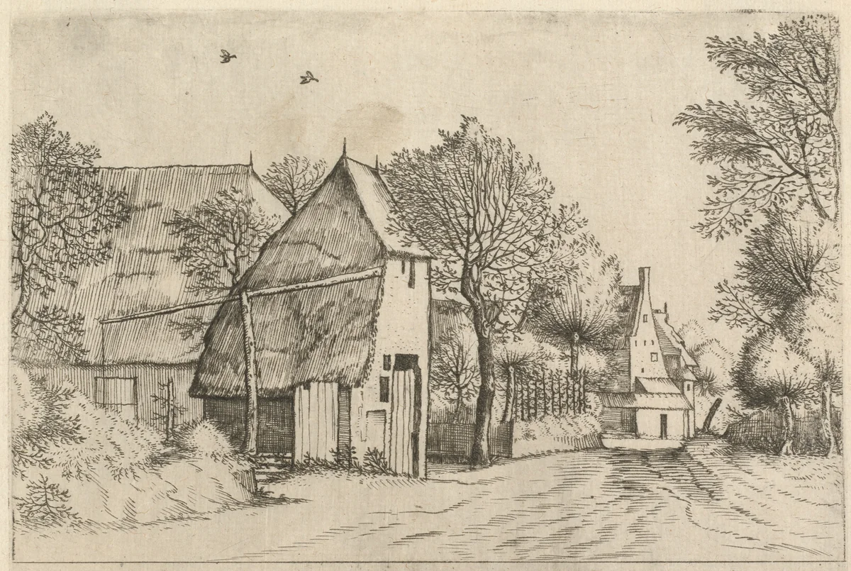 Village Road with Draw Well by Lucas van Doetechum
Johannes van Doetechum the Elder
Master of the Small Landscapes, print, 1559-1561