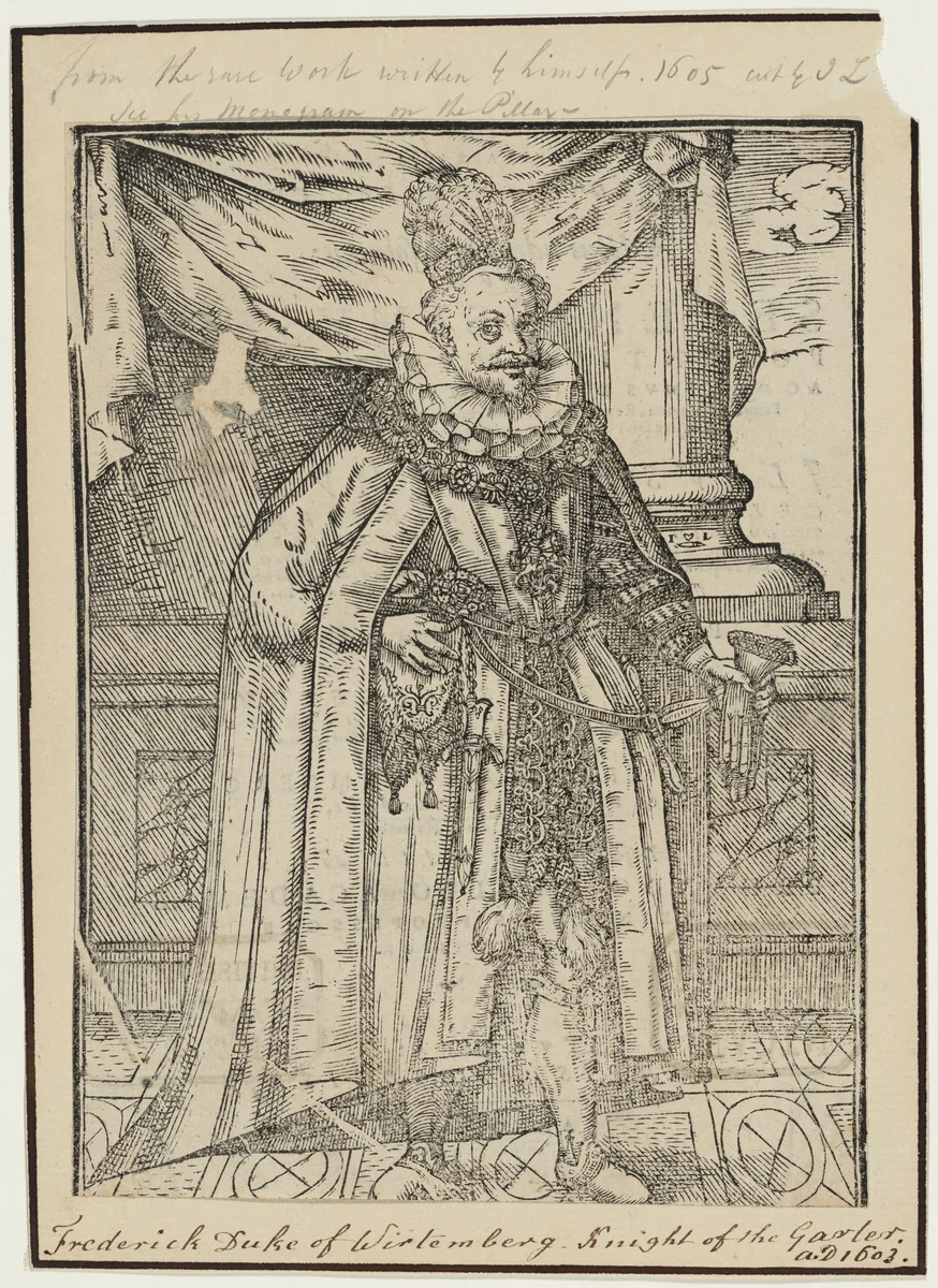 Frederick I, Duke of Wurtemberg by Unknown 19th Century, print, 1800-1899