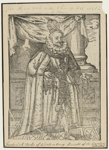 Frederick I, Duke of Wurtemberg by Unknown 19th Century, print, 1800-1899