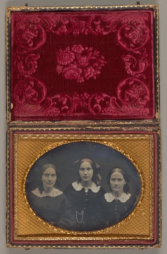 Mary Underwood, Olive Underwood and Susan Underwood by Artist Unknown, photograph, 1839-1860