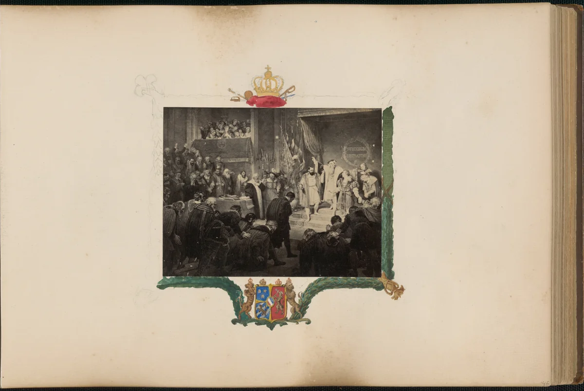 The Madame B Album by Marie-Blanche Hennelle Fournier, photograph, 1870-1879