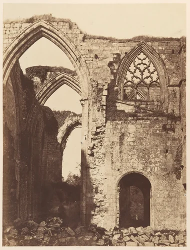 Bolton Priory. From the South by Joseph Cundall, photograph, 1850-1859