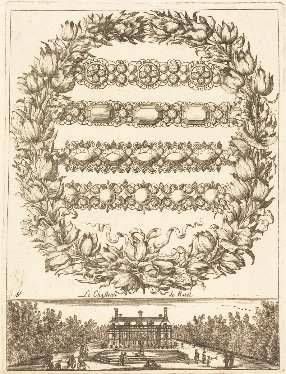 Le chasteau de Ruel by François Le Febvre, print, 1665