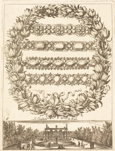 Le chasteau de Ruel by François Le Febvre, print, 1665