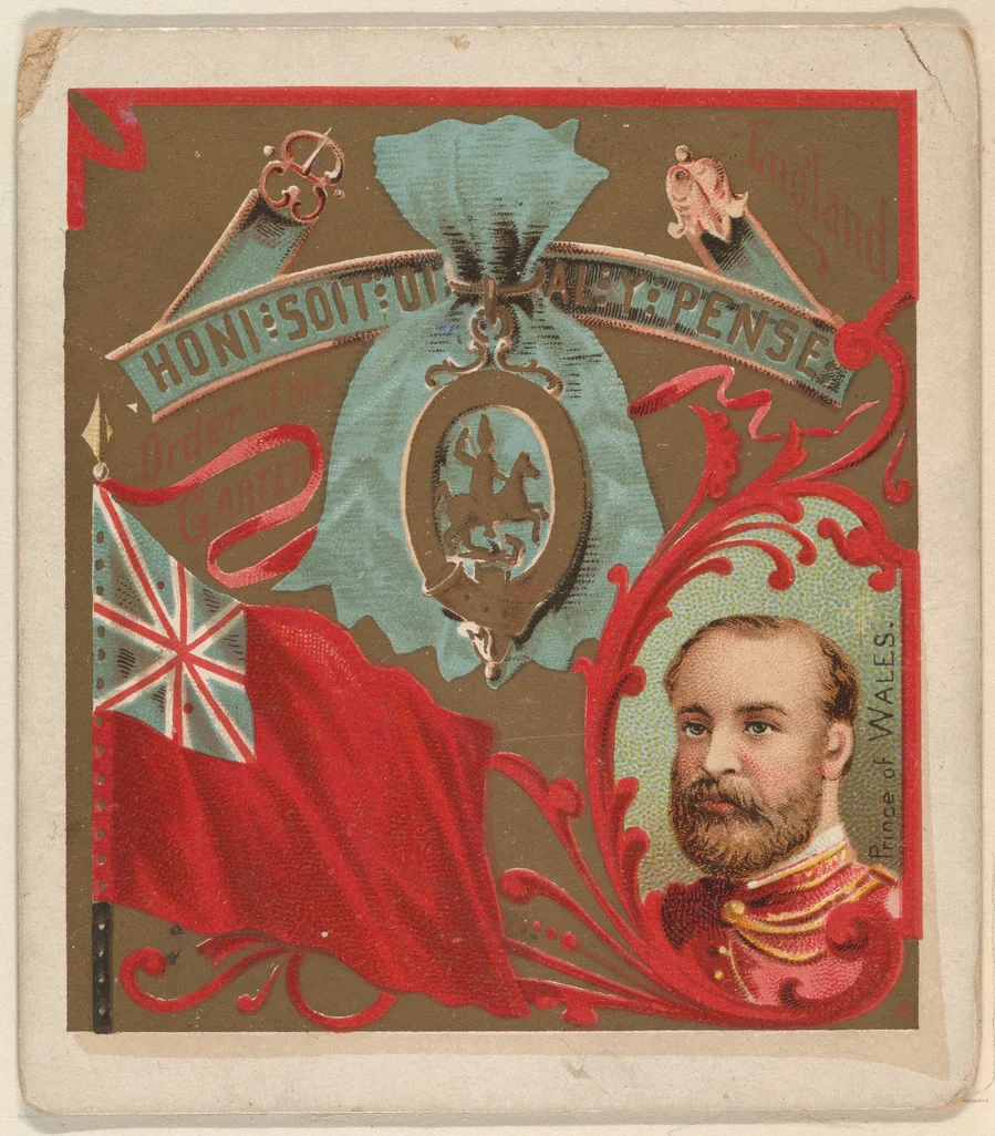 England, from the International Cards series (N238), issued by Kinney Bros. by Kinney Brothers Tobacco Company, print, 1888