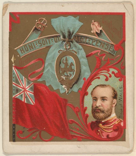 England, from the International Cards series (N238), issued by Kinney Bros. by Kinney Brothers Tobacco Company, print, 1888