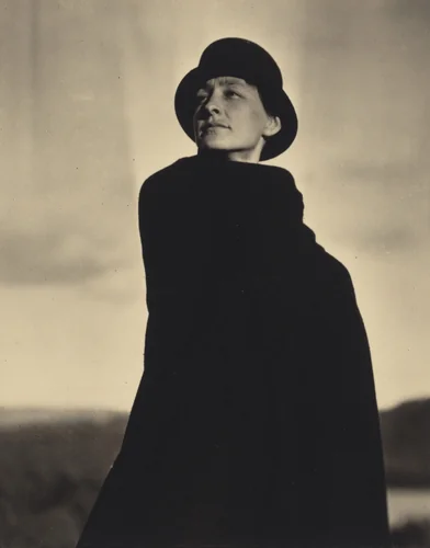 Georgia O'Keeffe by Alfred Stieglitz, photograph, 1920-1922