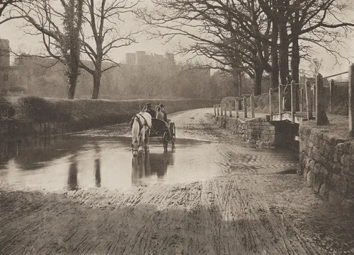 First Glimpse of Kenilworth by James Leon Williams, photograph, 1894