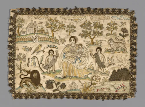 Panel by England, textile, 1601-1700