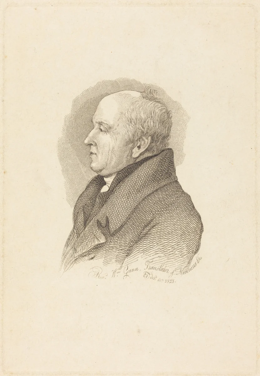 William Gunn by Harriet Gunn; E.J. Turner, print, 1806-1886