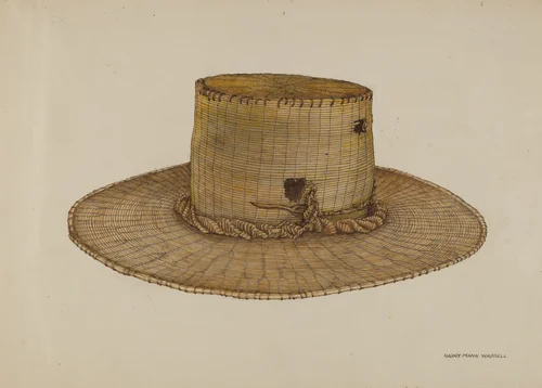 Spanish Southwest: Hat by Harry Mann Waddell, index of american design, 1939