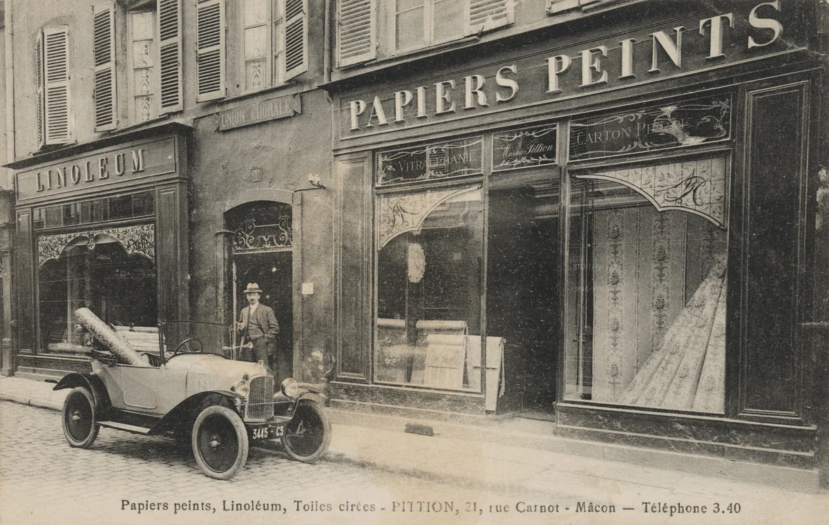 Marius Pittion, Mâcon by Unidentified Photographer, photograph, 1905