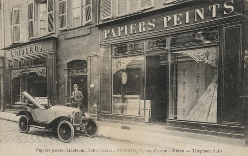 Marius Pittion, Mâcon by Unidentified Photographer, photograph, 1905