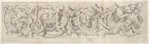 Disegni Varij di Polifilo Zancarli (Friezes) by Polifilo Giancarli, print, 1620-1630