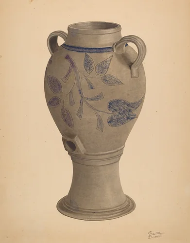 Water Cooler by Richard Barnett, index of american design, 1938