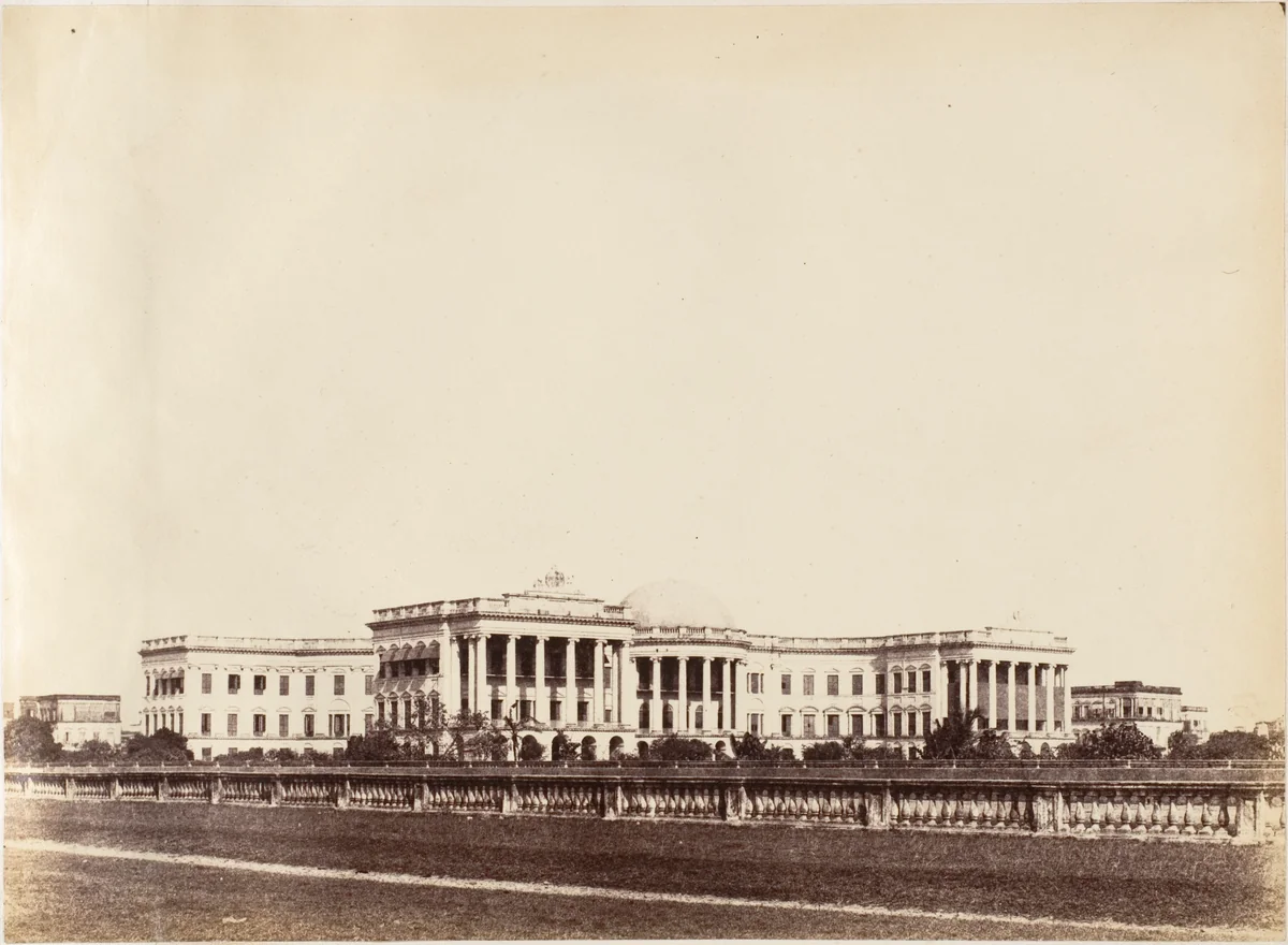 [Government House,Calcutta] by R. B. Hill, photograph, 1850-1859