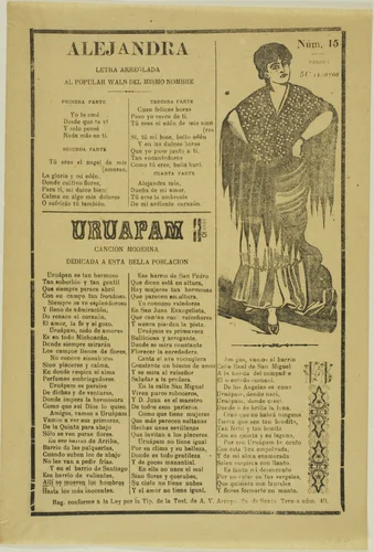 Alejandra by José Guadalupe Posada, print, 1871-1913