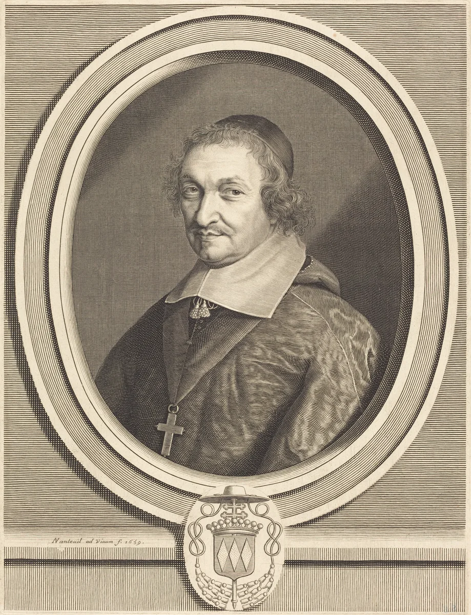 Victor Bouthillier by Robert Nanteuil, print, 1659