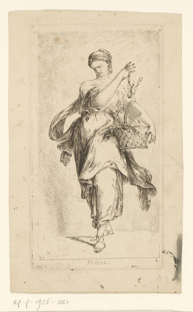 Gevoel by Bernhard Rode, print, 1778