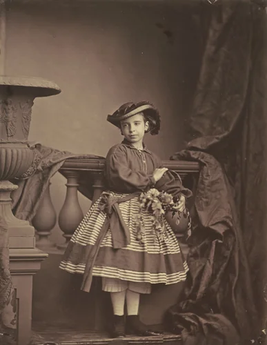 Portrait of a Girl by Antoine-Samuel Adam-Salomon, photograph, 1850-1859