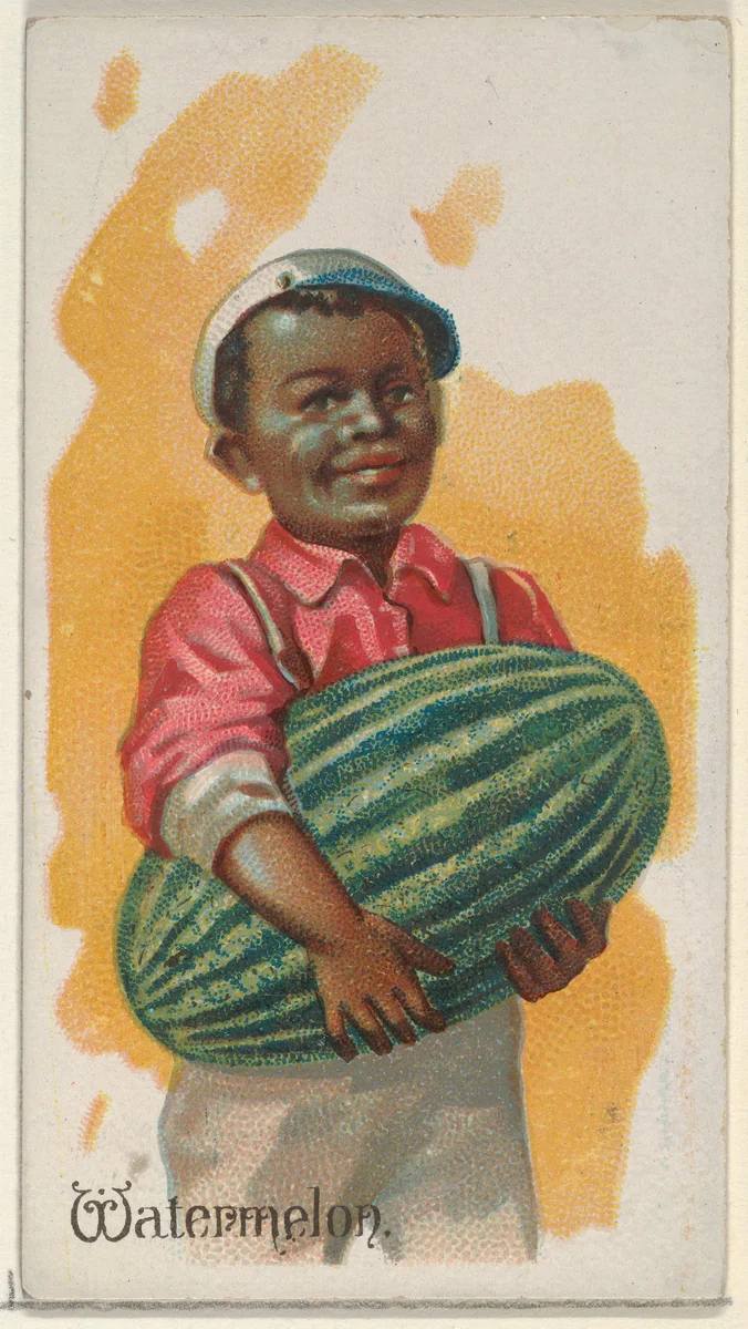 Watermelon, from the Fruits series (N12) for Allen & Ginter Cigarettes Brands by Allen & Ginter, other, 1891
