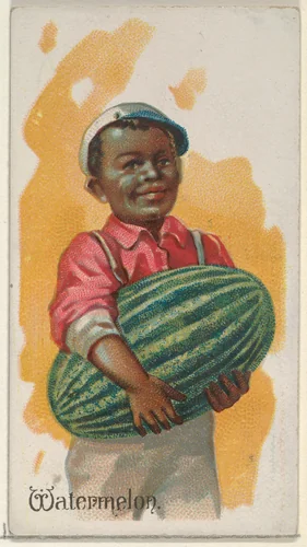 Watermelon, from the Fruits series (N12) for Allen & Ginter Cigarettes Brands by Allen & Ginter, other, 1891
