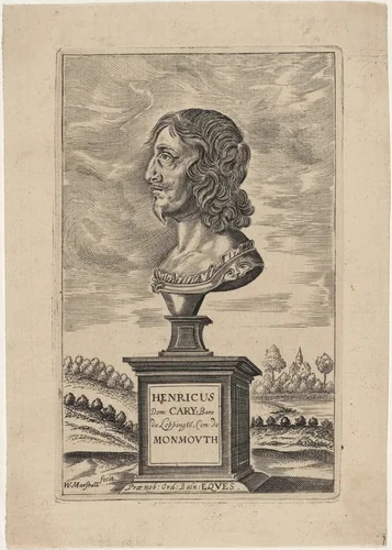 Henry Cary, Earl of Monmouth by William Marshall, print, 1649