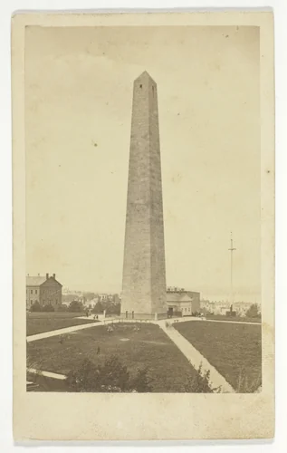 Bunker Hill Monument by Allen American, photograph, 1875-1900