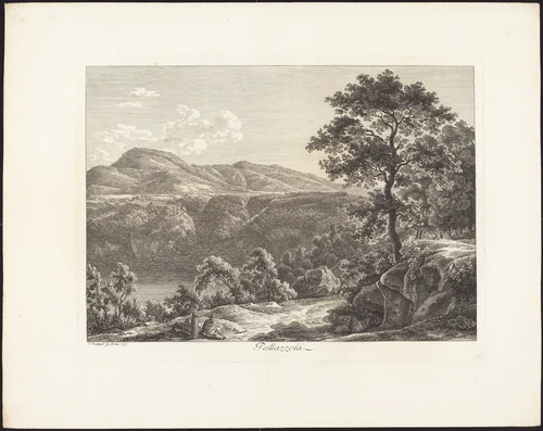 Pallazzola by Johann Christian Reinhart, portfolio, 1761-1847