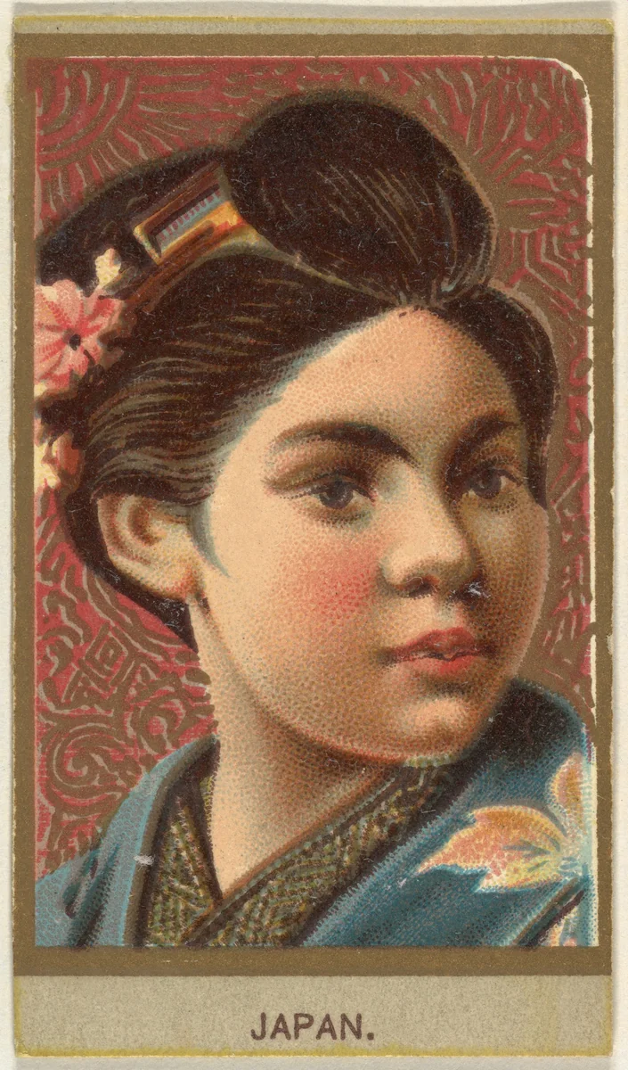 Japan, from the Races of Mankind series (T181) issued by Abdul Cigarettes by Abdul Cigarettes, print, 1881