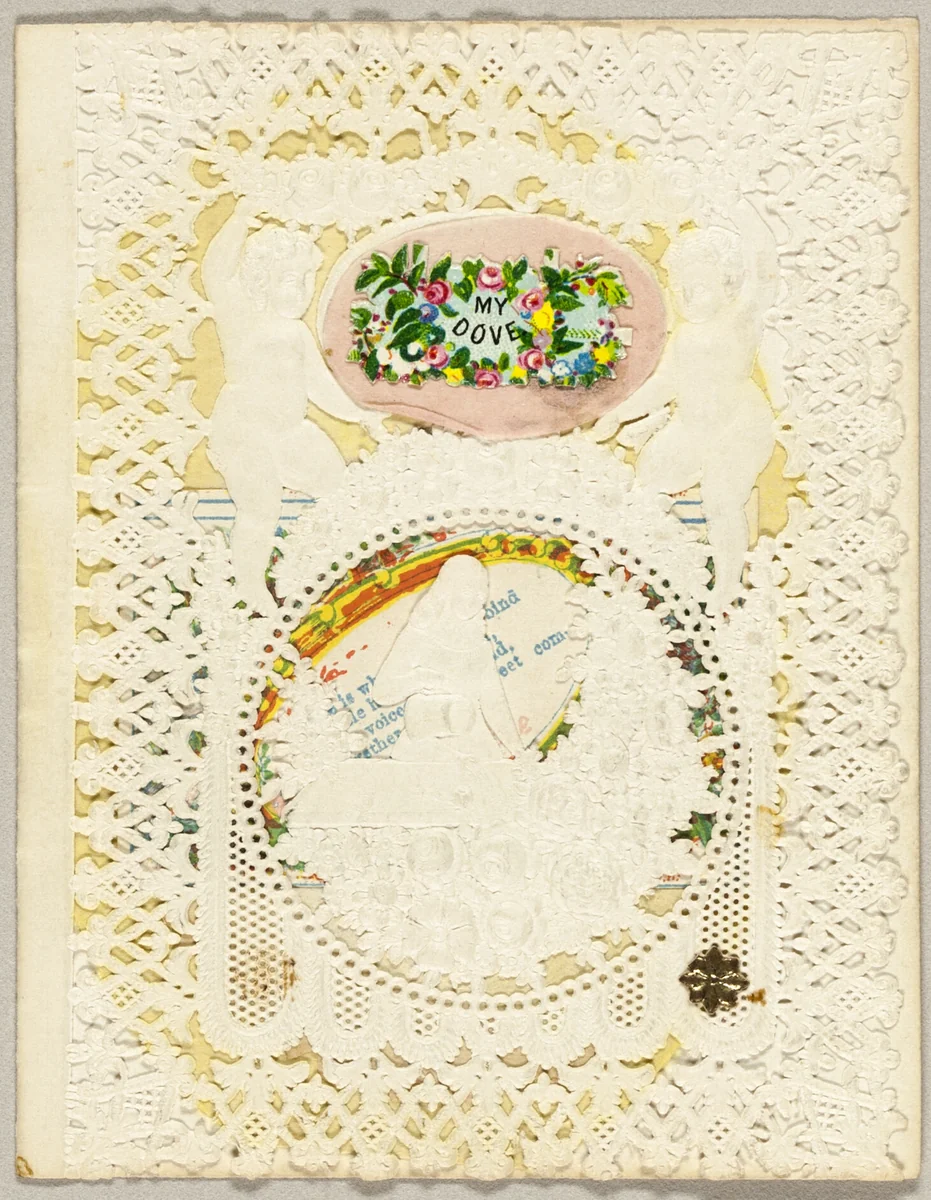 My Dove (Valentine) by David Mossman, other, 1850-1859