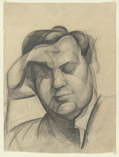 Pierre Souvtchinsky by Pavel Tchelitchew, drawing, 1919