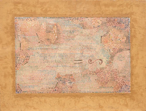 Equals Infinity by Paul Klee, painting, 1932