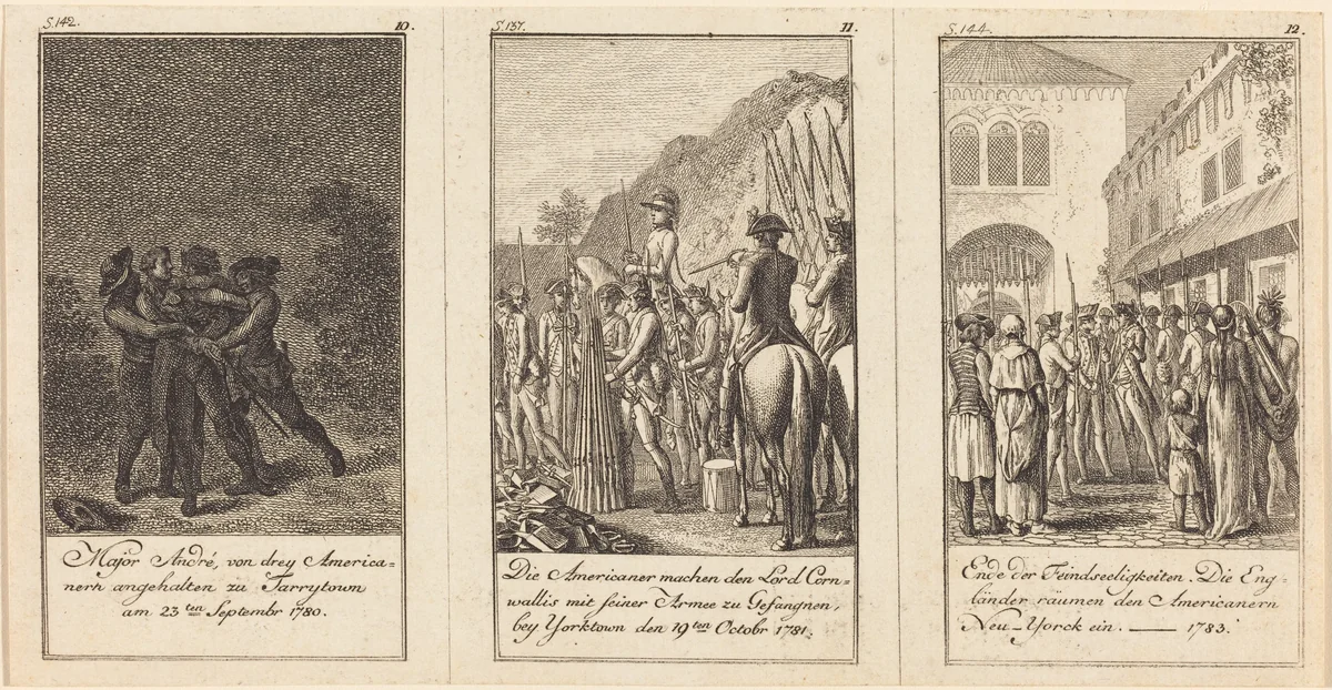 The History of the United States by Daniel Nikolaus Chodowiecki, print, 1783-1784