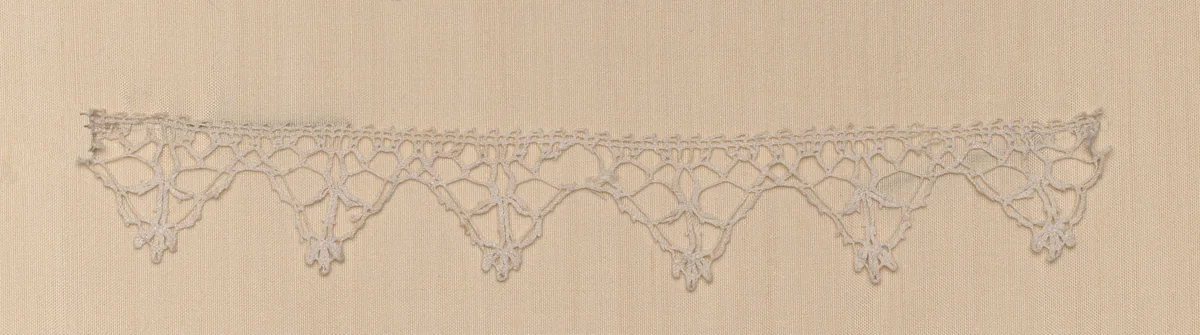 Bobbin Lace Edging of Points by Unknown, textile, 1580-1599