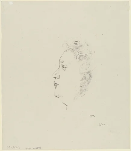 Juliette Dodu by Odilon Redon, print, 1904