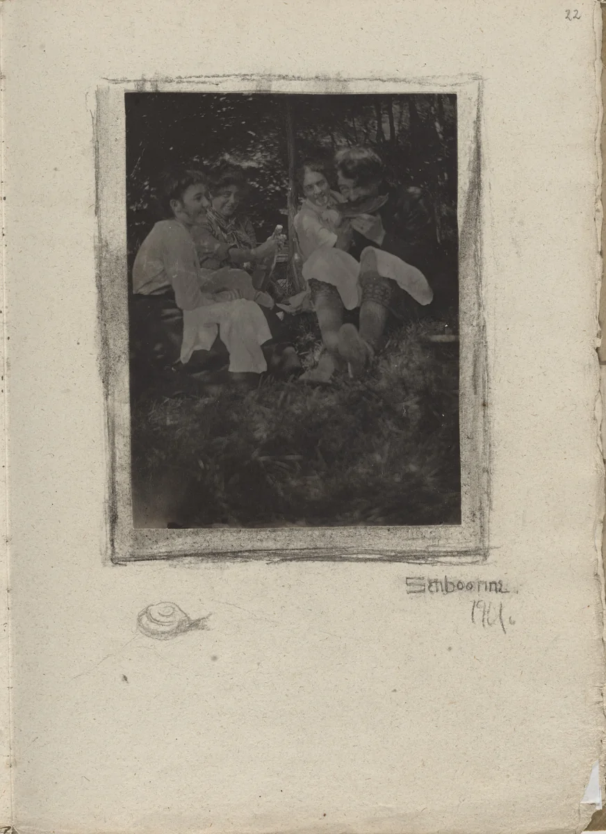Serbonne by Gertrude Käsebier, photograph, 1901
