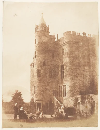 Bonaly Towers by Hill and Adamson, photograph, 1843-1847