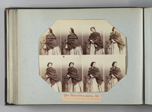 Clara Pilvois by André Adolphe-Eugène Disdéri, photograph, 1862