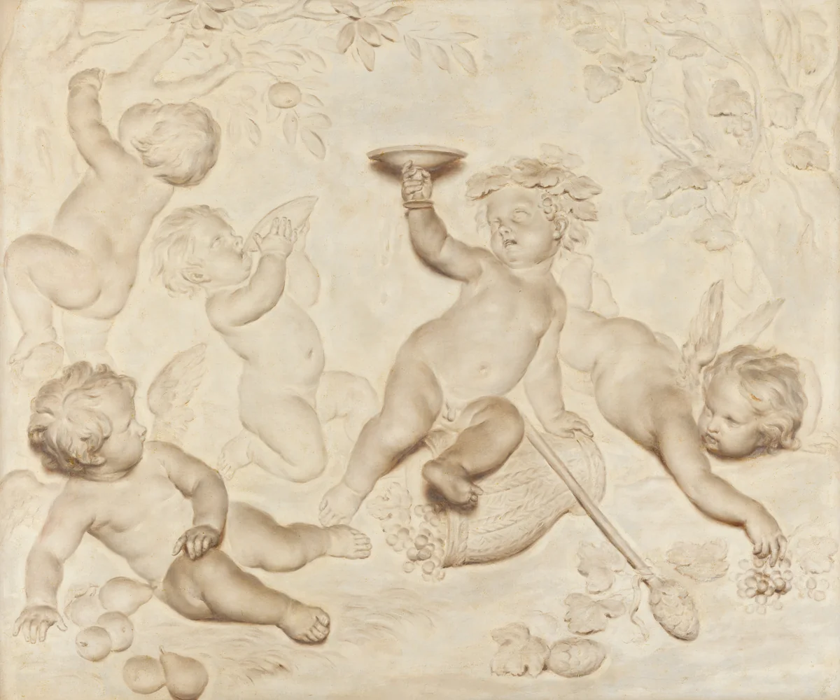 Allegory of Autumn by Martinus Josephus Geeraerts, painting, 1750