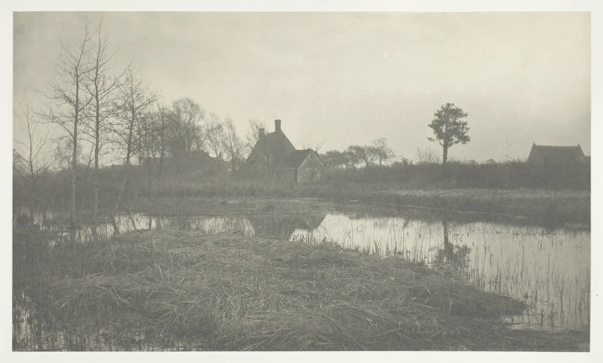 Evening by Peter Henry Emerson, photograph, 1886