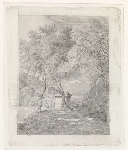 Gezicht op het Comomeer by David van der Kellen, print, 1837-1882