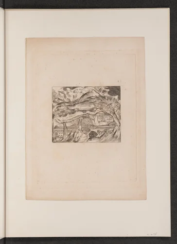 Job's Evil Dreams by William Blake, portfolio, 1825