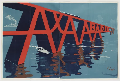 AXA Abadie by Mihály Biró, design, 1923