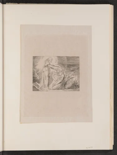 The Vision of Christ by William Blake, portfolio, 1825