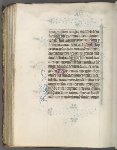 Book of Hours (Use of Utrecht): fol. 174v, Text by Master of Gijsbrecht van Brederode, book, 1460-1465