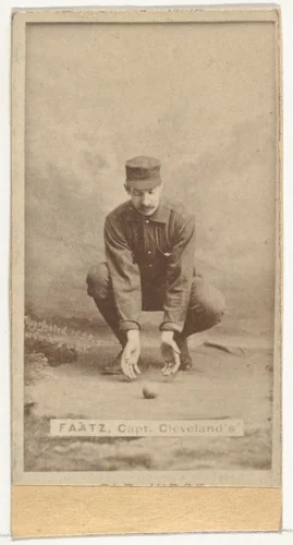 Jayson S. "Jay" Faatz, Captain, Cleveland, from the Old Judge series (N172) for Old Judge Cigarettes by Goodwin & Company, photograph, 1888