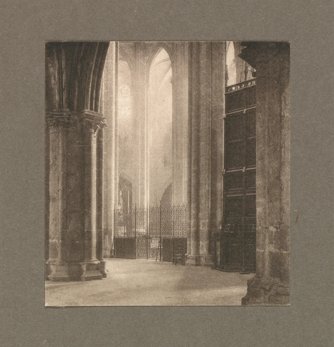 Camera Work: Height and Light in Bourges Cathedral by Frederick H. Evans, book, 1903